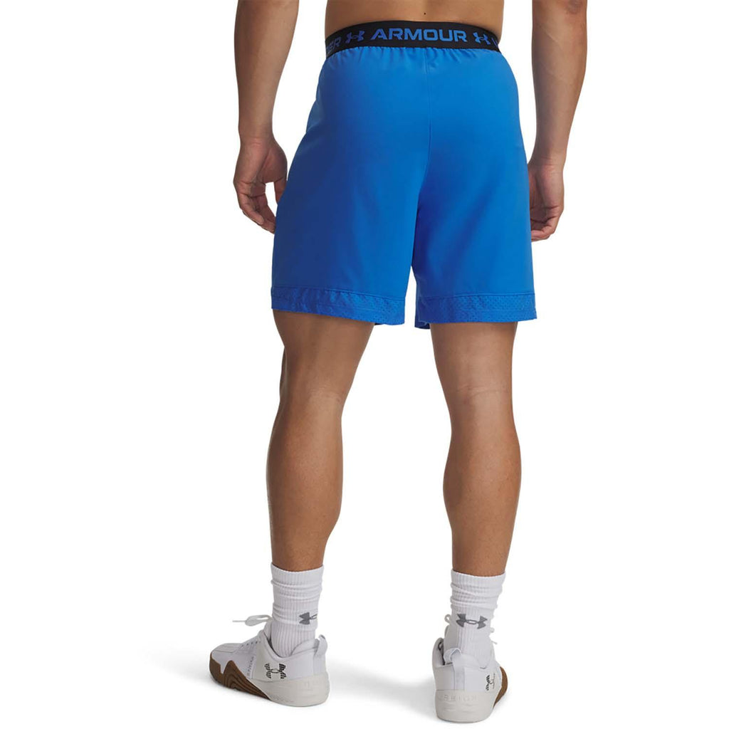 ua vanish woven 6in shorts-blu