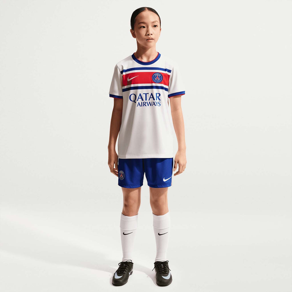Paris Saint-Germain Home Big Kids' Dri-FIT Voetbal Pre-Match Top