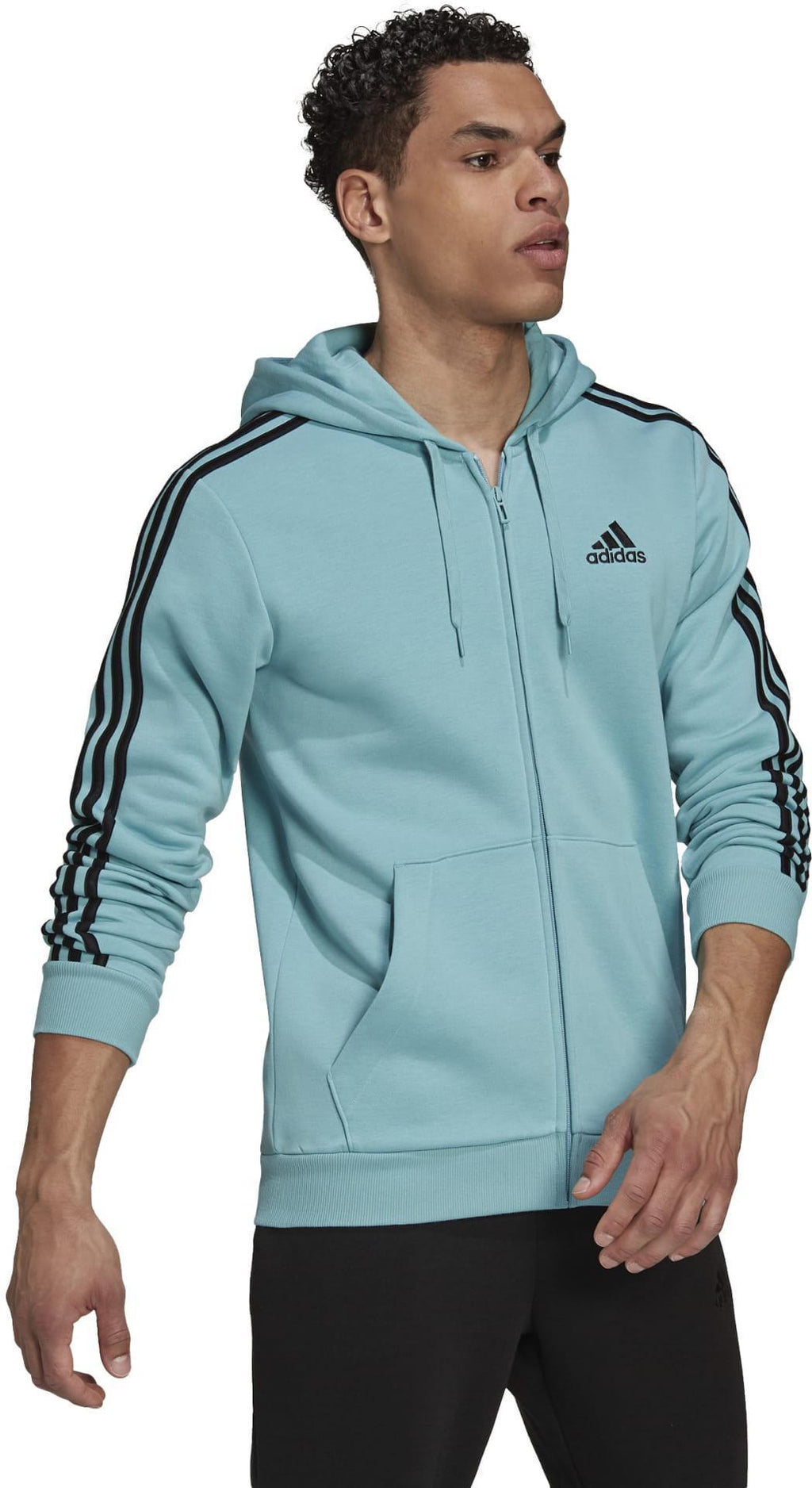 Essentials Fleece 3-Stripes ritshoodie