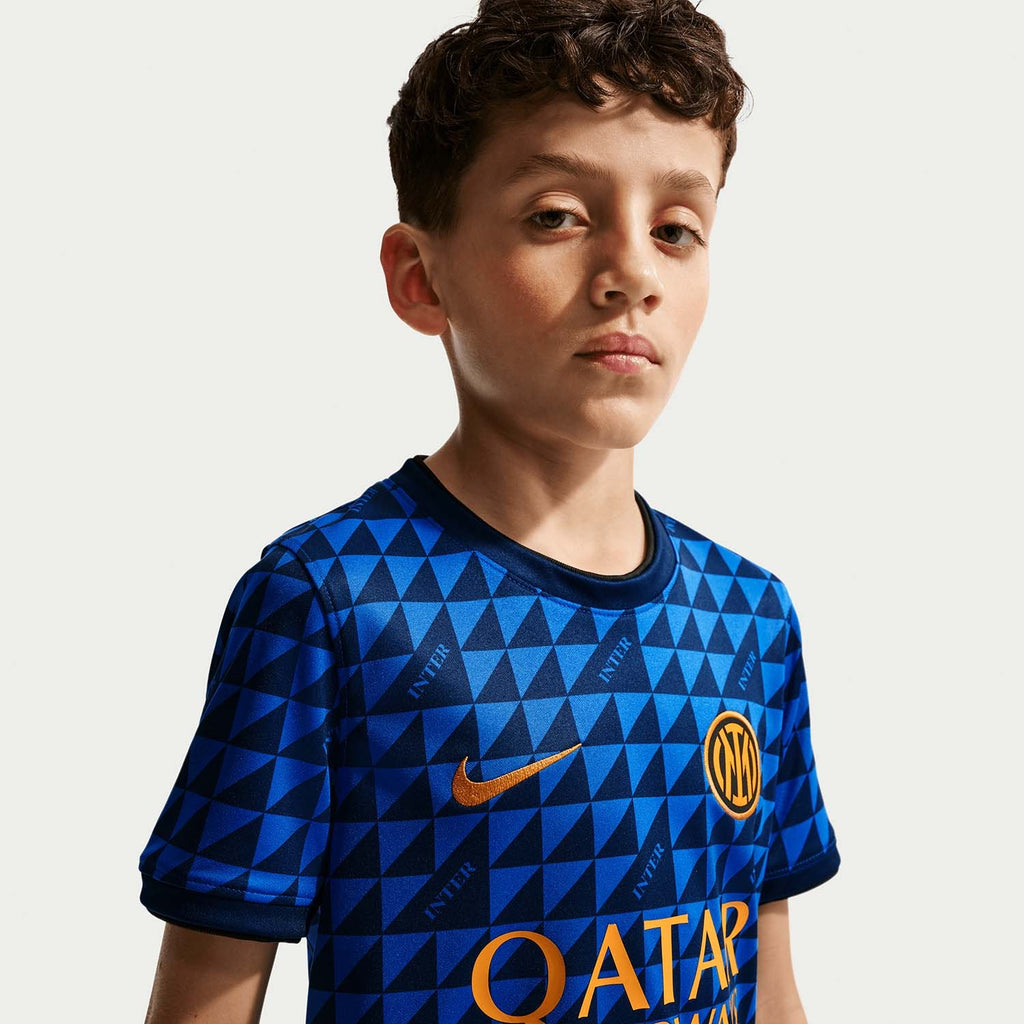 Inter Milan Home Big Kids'  Dri-FIT Pre-Match Top
