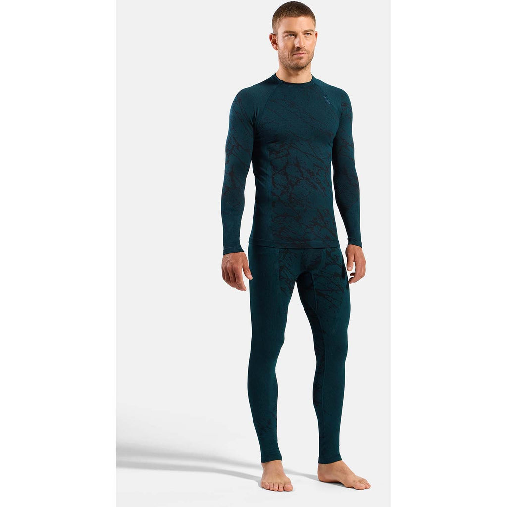 performance warm blackcomb base layer shirt half-zip