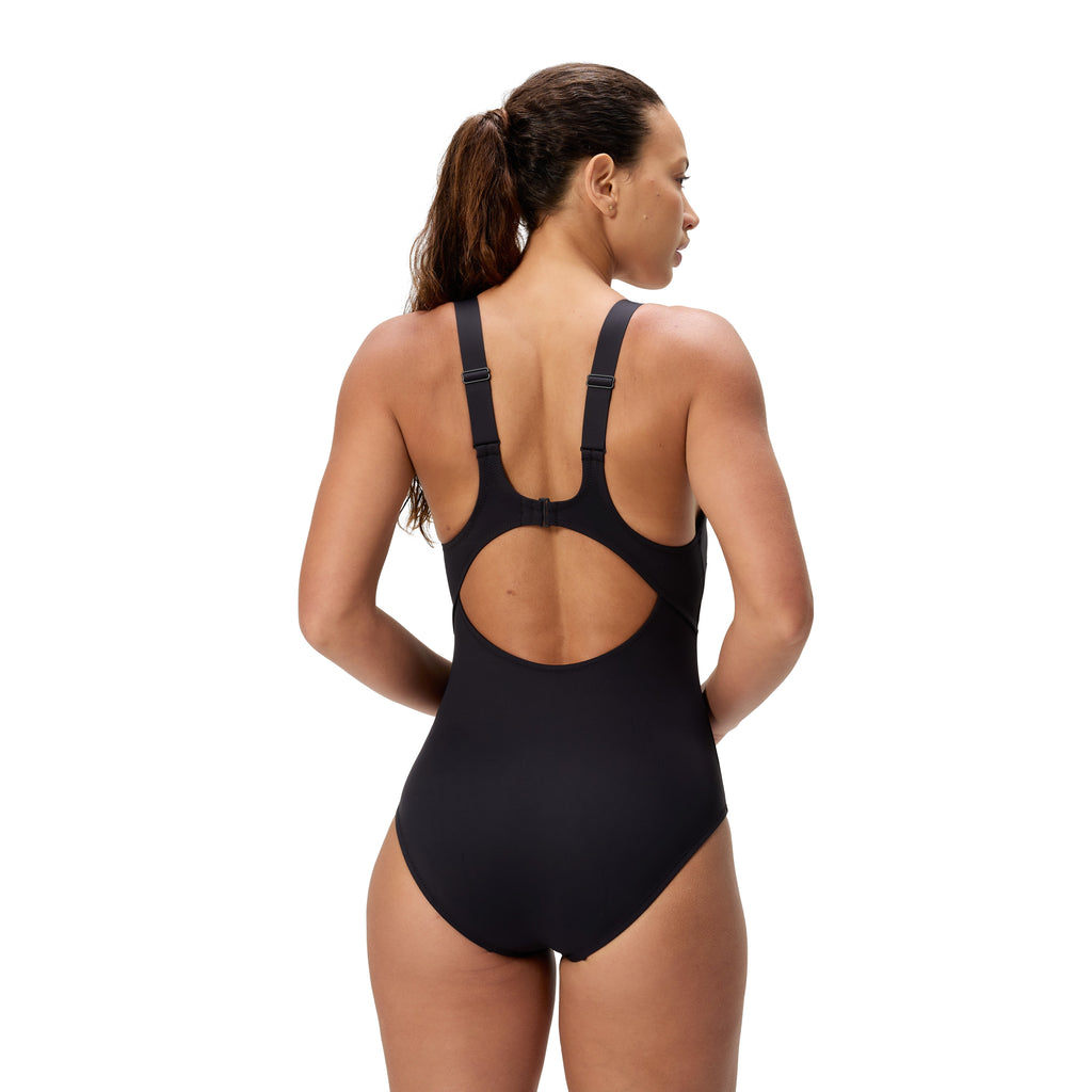 SCULPTURE BUTTERFLY BACK 1PC BLK