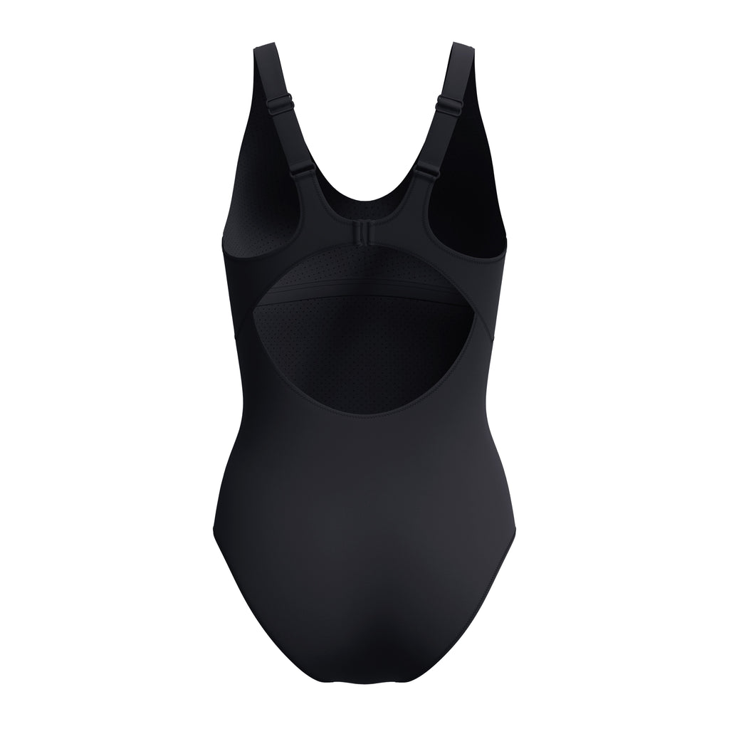 SCULPTURE BUTTERFLY BACK 1PC BLK