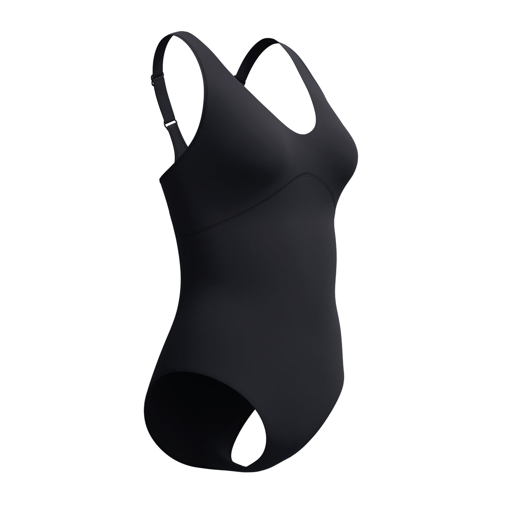 SCULPTURE BUTTERFLY BACK 1PC BLK