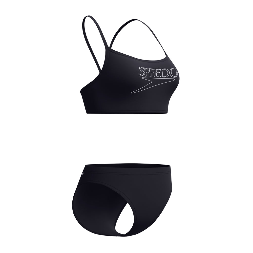 END+ LOGO THIN STRAP 2PC BLK