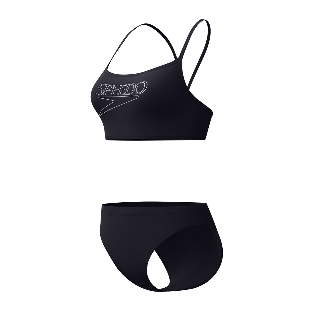END+ LOGO THIN STRAP 2PC BLK