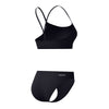 END+ LOGO THIN STRAP 2PC BLK