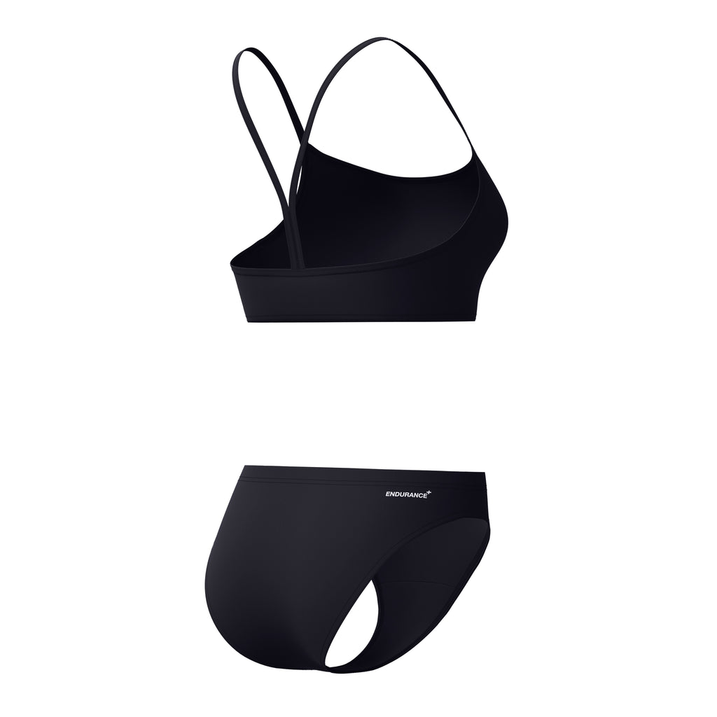 END+ LOGO THIN STRAP 2PC BLK