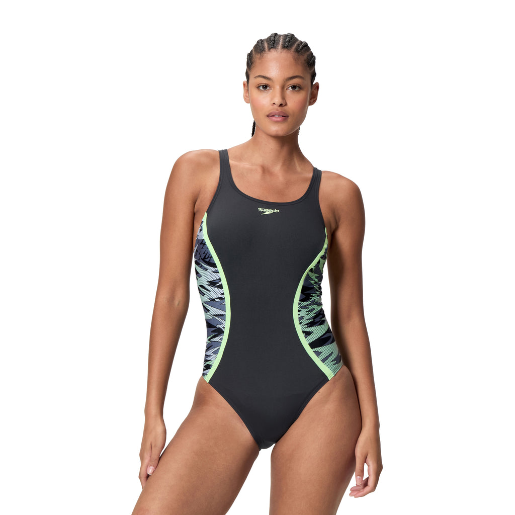 HYPERBOOM SPLC MSCLBK 1PC BLK/LTGRN