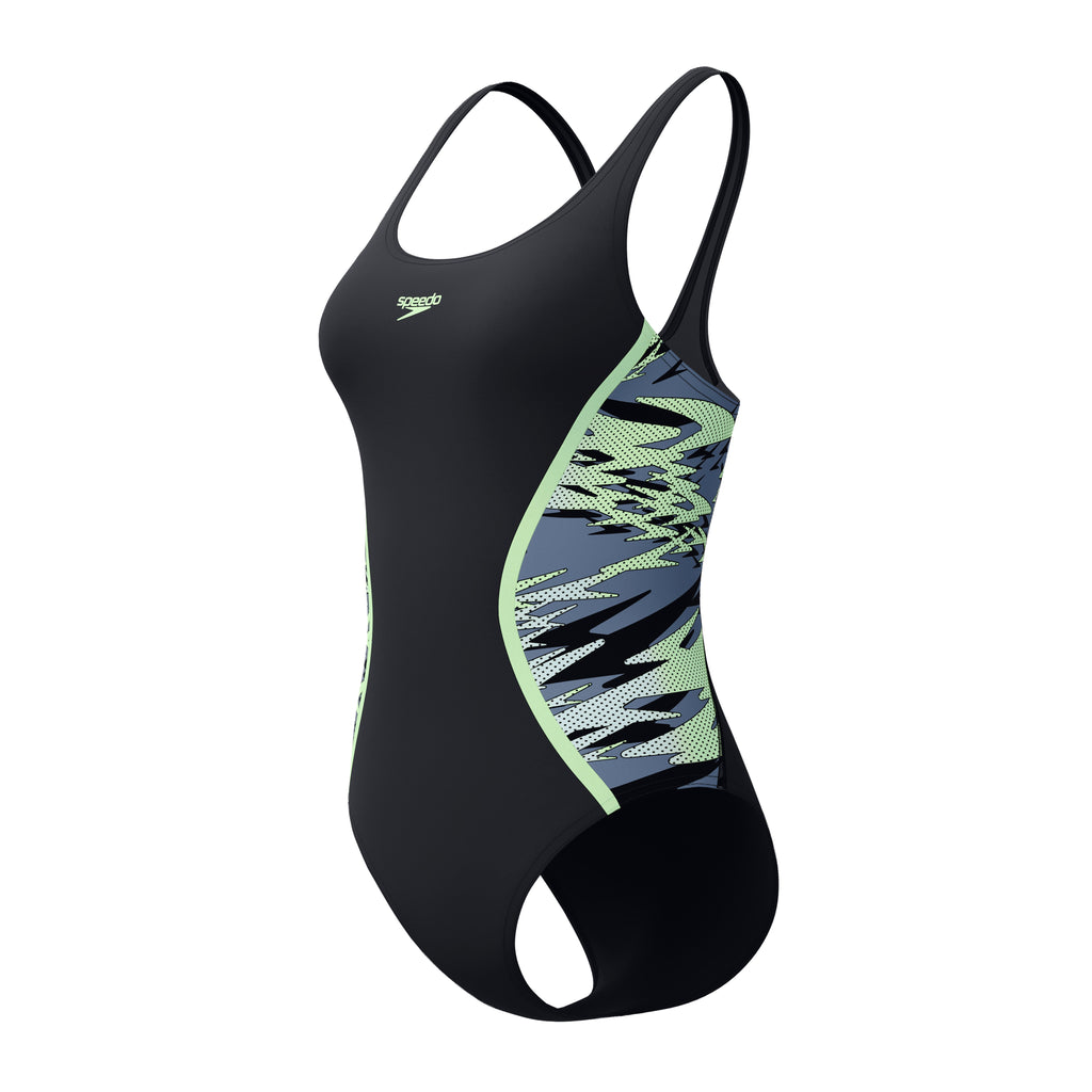 HYPERBOOM SPLC MSCLBK 1PC BLK/LTGRN