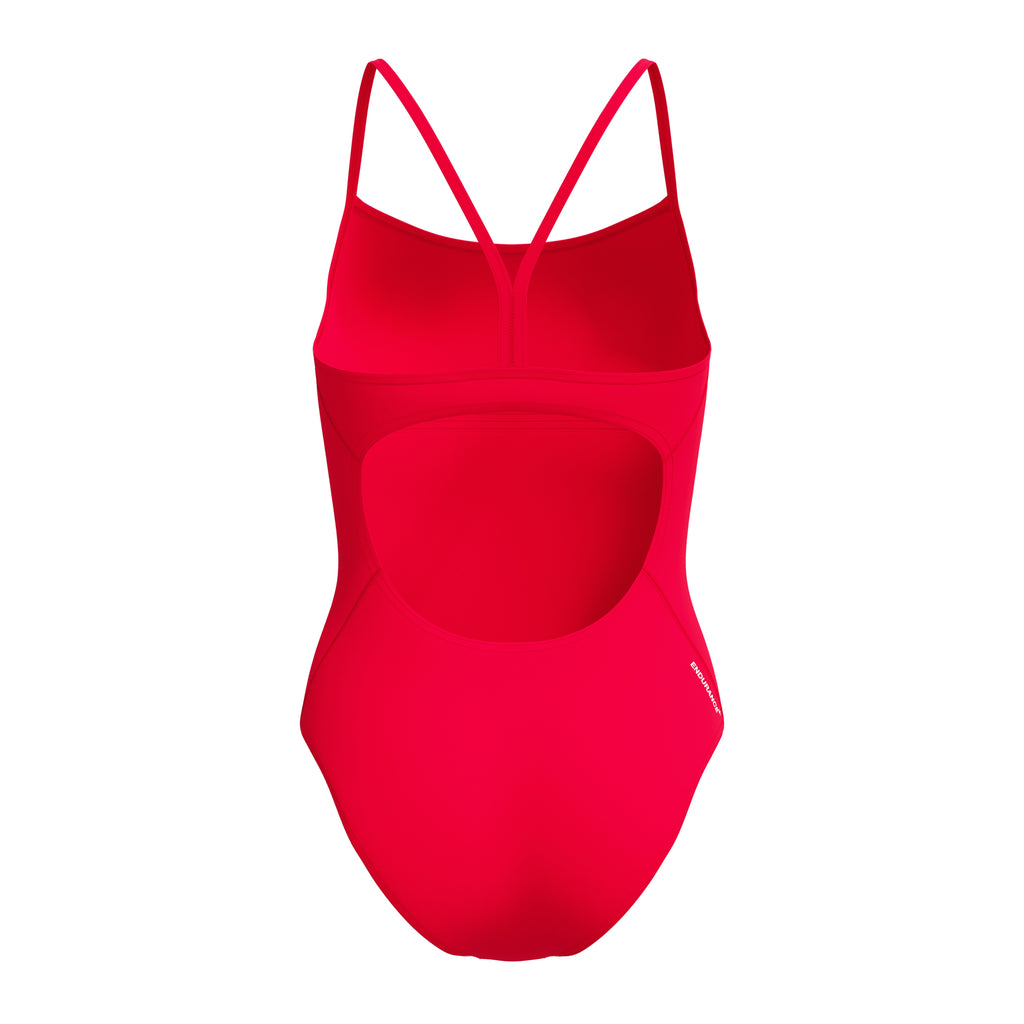 END+ LOGO THIN STRAP 1PC RED