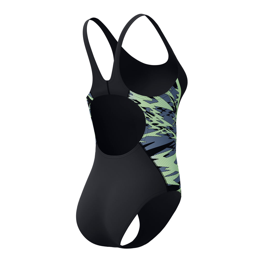 HYPERBOOM SPLC MSCLBK 1PC BLK/LTGRN