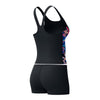 HYPERBOOM SPLICE TANKINI SET BLK/PNK