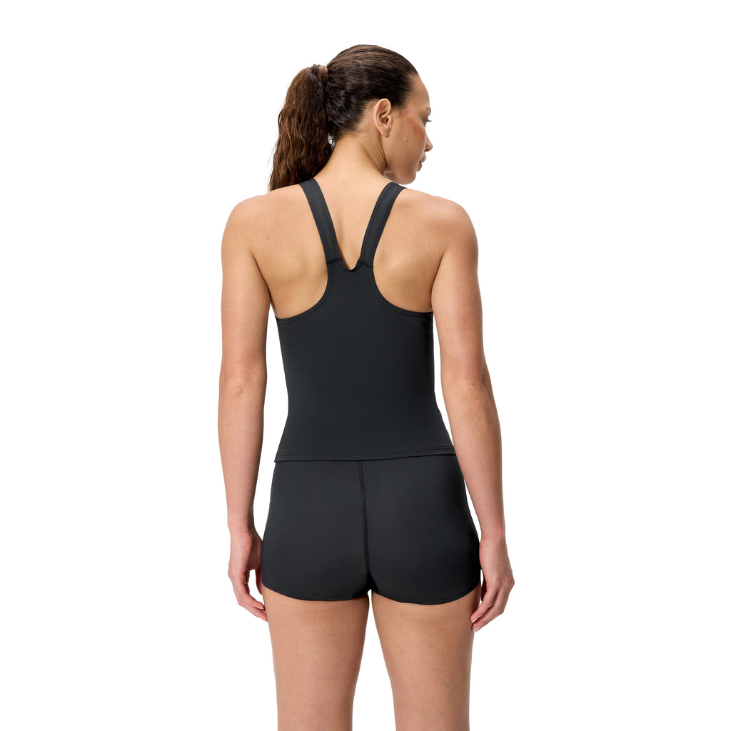 HYPERBOOM SPLICE TANKINI SET BLK/PNK
