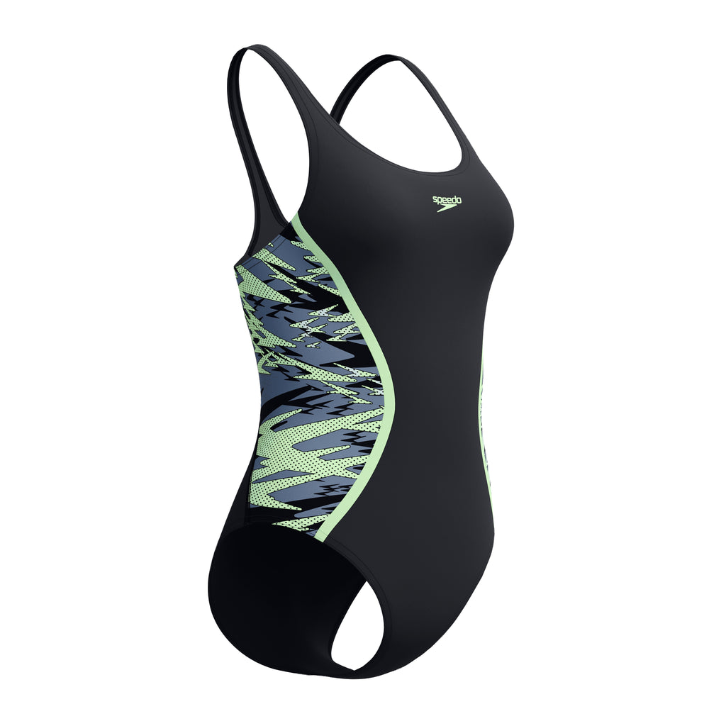 HYPERBOOM SPLC MSCLBK 1PC BLK/LTGRN