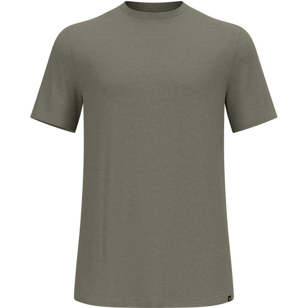 Outdoor shirt Crew Neck Short sleeve Merino Tencel Plain Tee