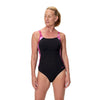 PRINT LUNA LUSTRE 1PC BLK/DKPNK