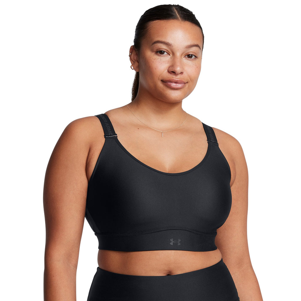 ua infinity mid 2.0 bra-blk