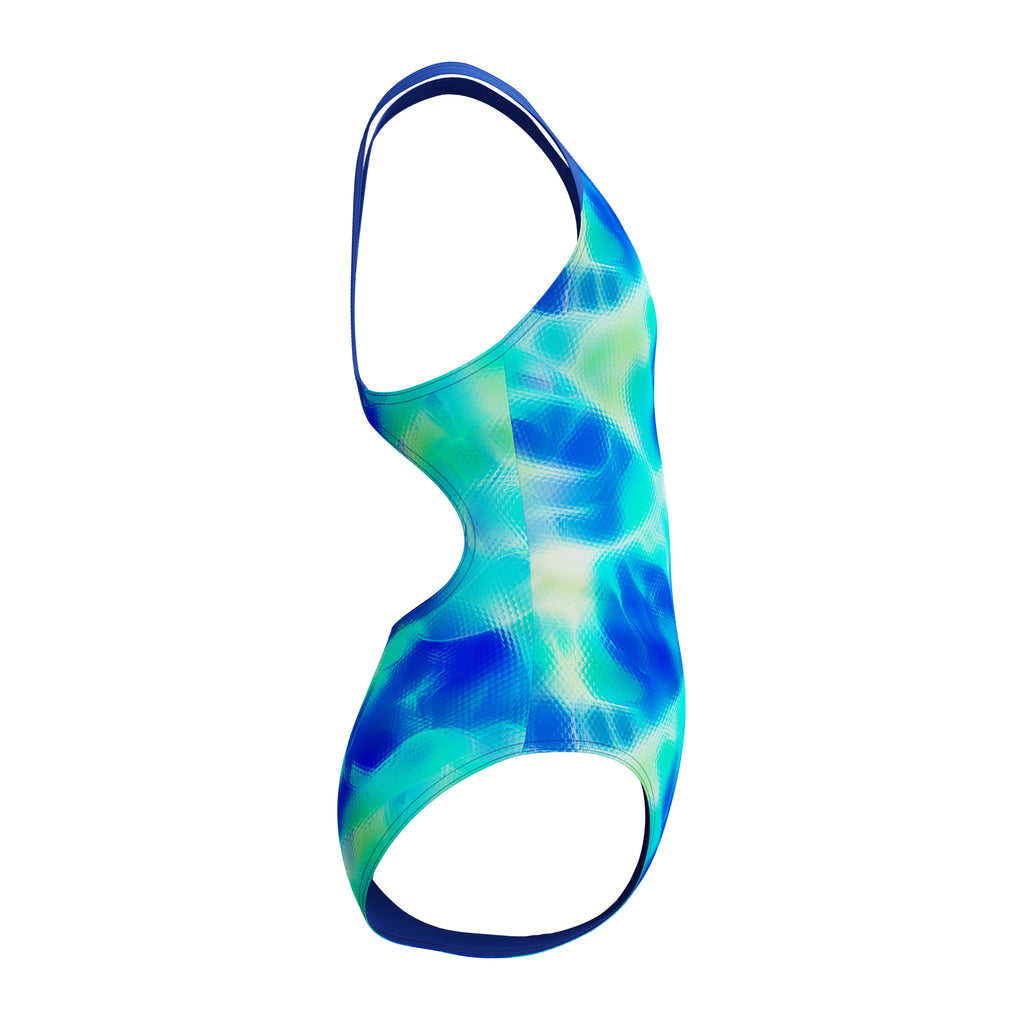 A/O PRINT SPLASHBACK 1PC BLU/LTGRN
