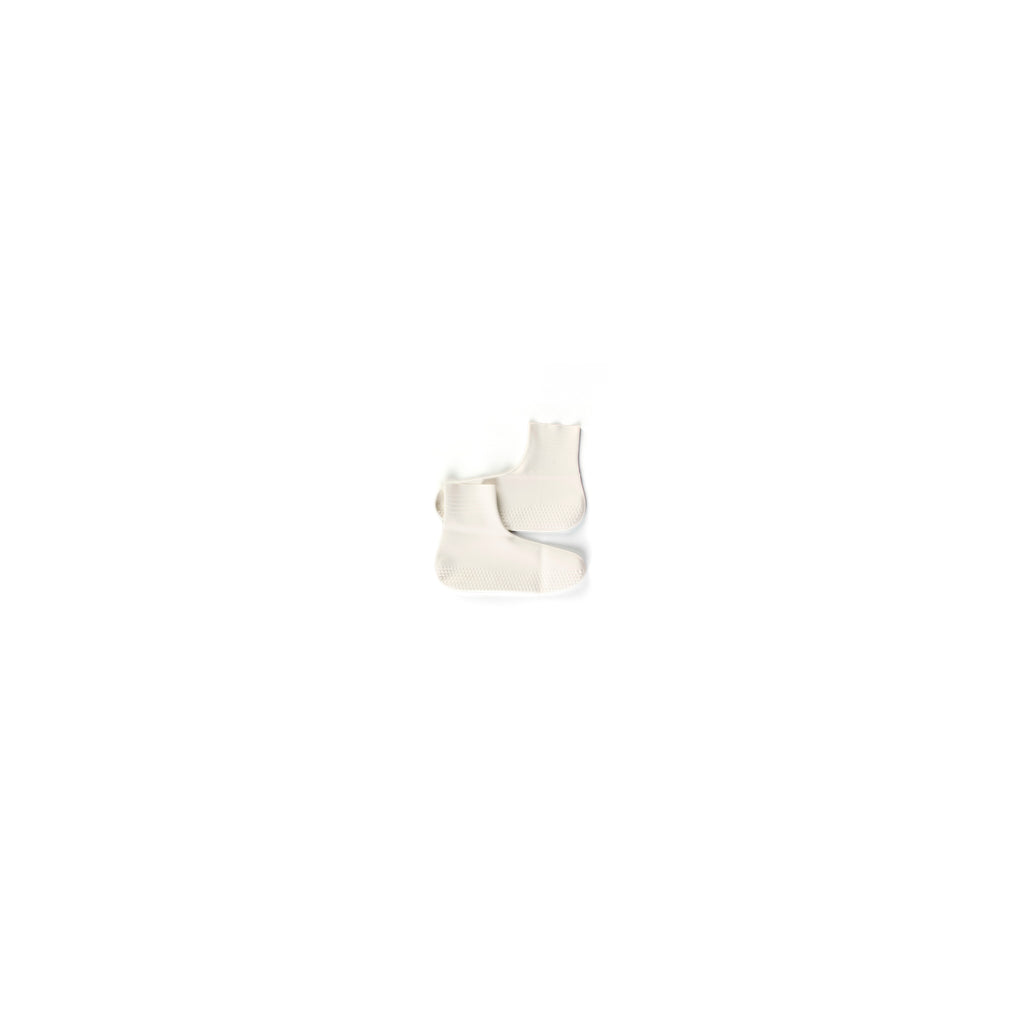 LATEX SOCKS AU WHITE/BLACK