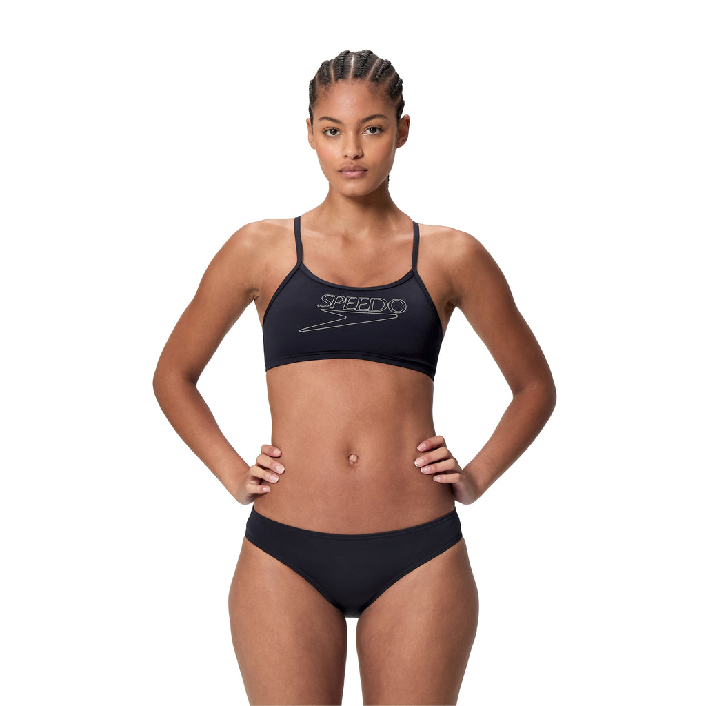 END+ LOGO THIN STRAP 2PC BLK