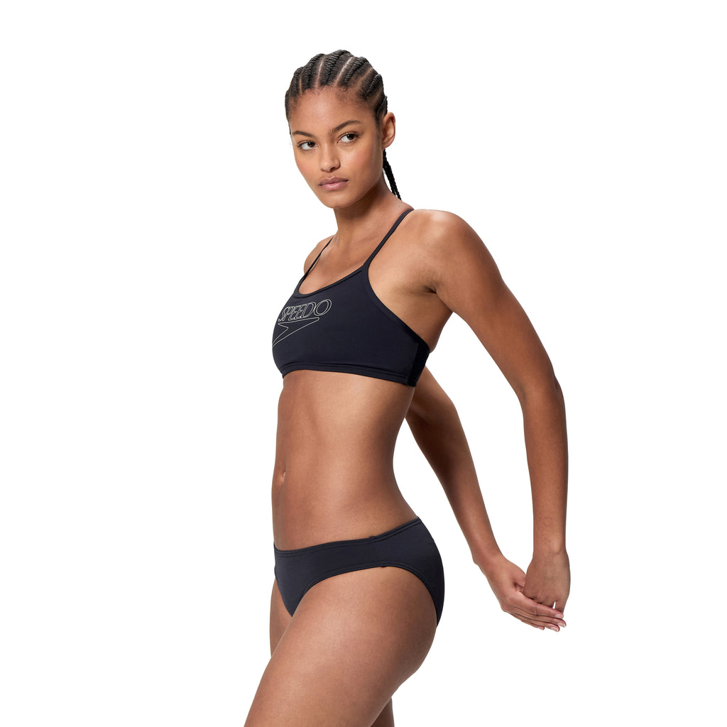 END+ LOGO THIN STRAP 2PC BLK