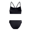 END+ LOGO THIN STRAP 2PC BLK