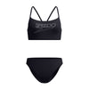 END+ LOGO THIN STRAP 2PC BLK