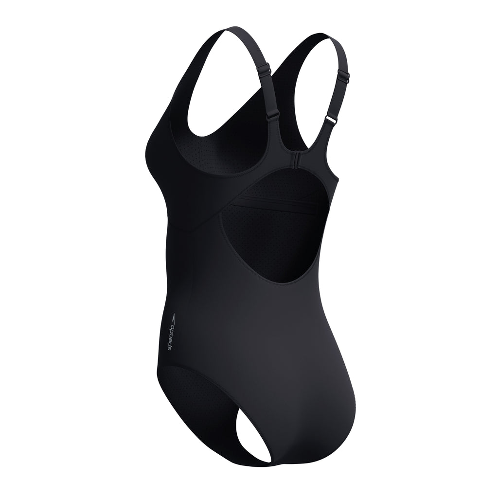 SCULPTURE BUTTERFLY BACK 1PC BLK