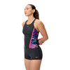 HYPERBOOM SPLICE TANKINI SET BLK/PNK