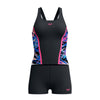HYPERBOOM SPLICE TANKINI SET BLK/PNK