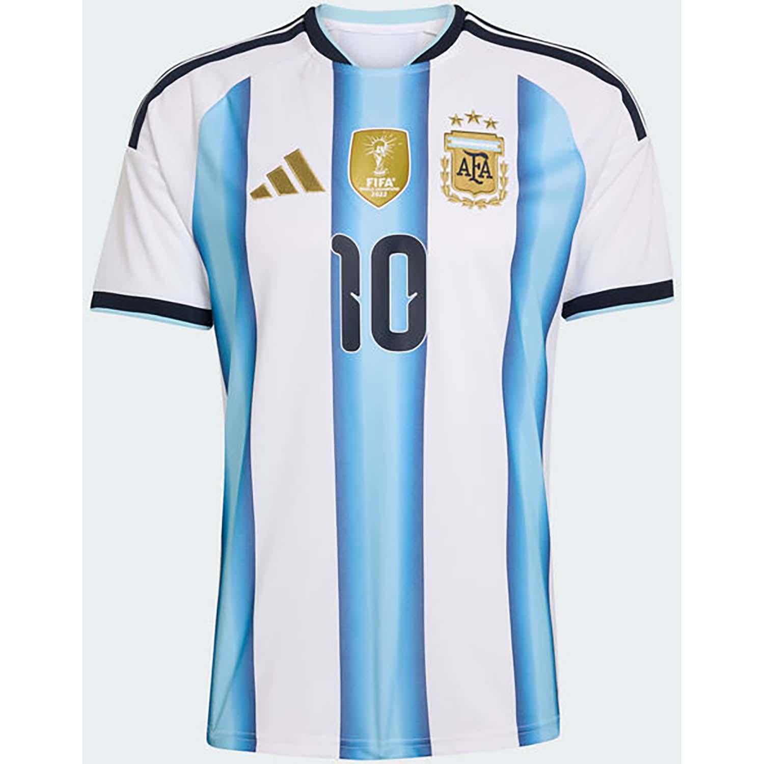 Argentinië 26 Messi Thuisshirt