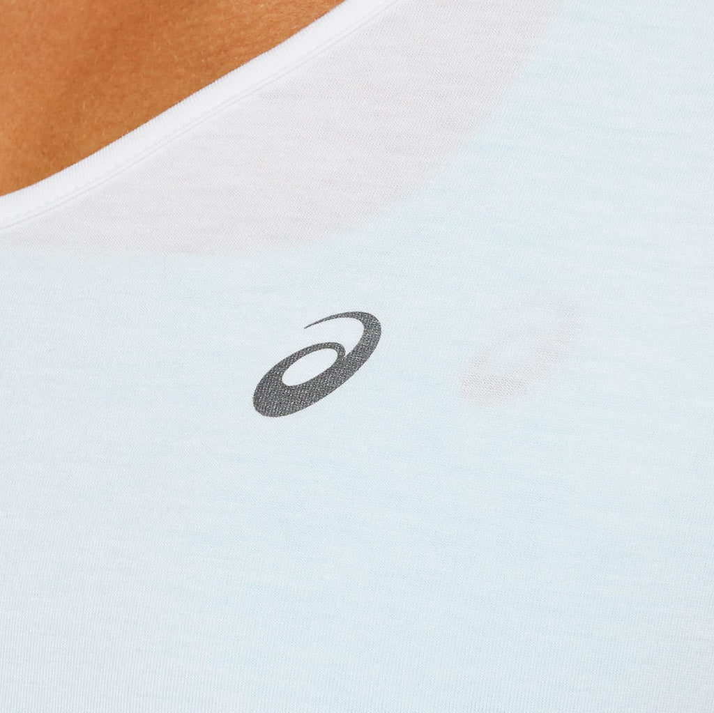 asics V-NECK SS TOP