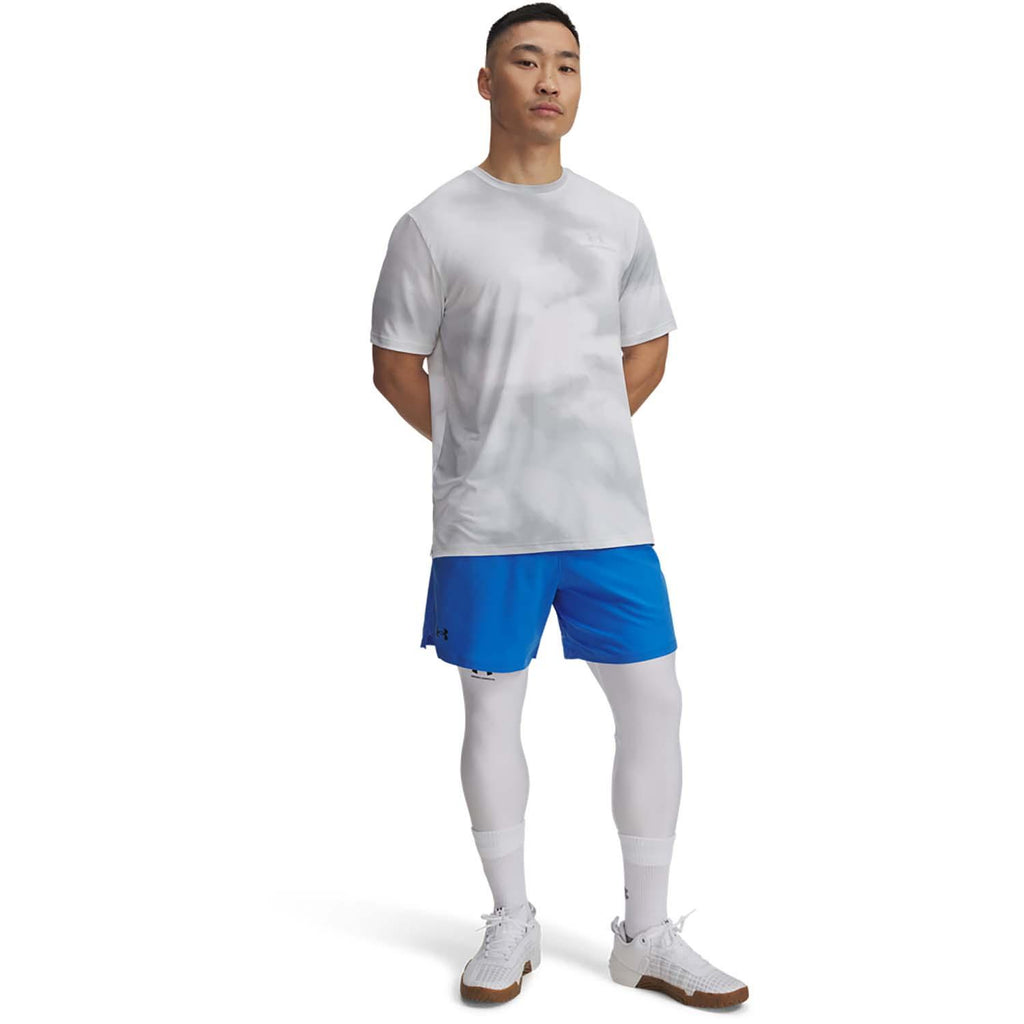 ua vanish woven 6in shorts-blu