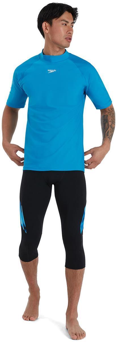 Eco M Short Sleeve Swim Tee Bla