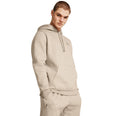 ua essential fleece hoodie-brn