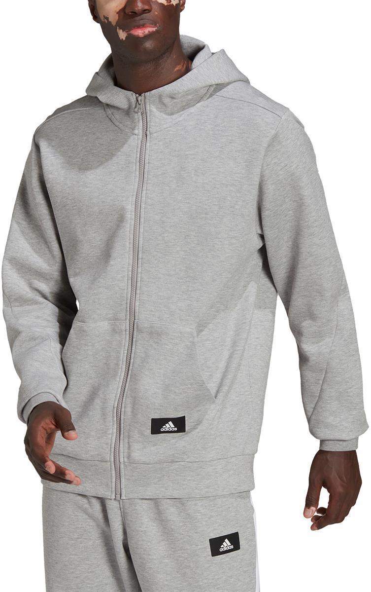M FI DBLKNT FZ Hr. Sweatjacke m.Kapuze