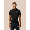 pinnacle pique stripe polo
