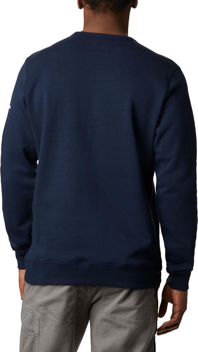 m columbia logo fleece crew