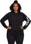 Essentials Hooded Full Zip trainingsjack (Grote Maat)