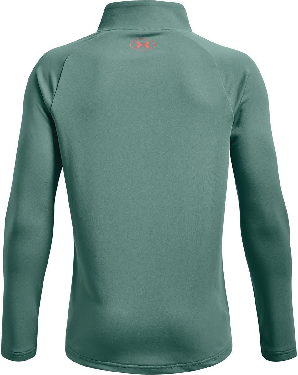 UA Boys Tech 2.0 Half Zip Top Green