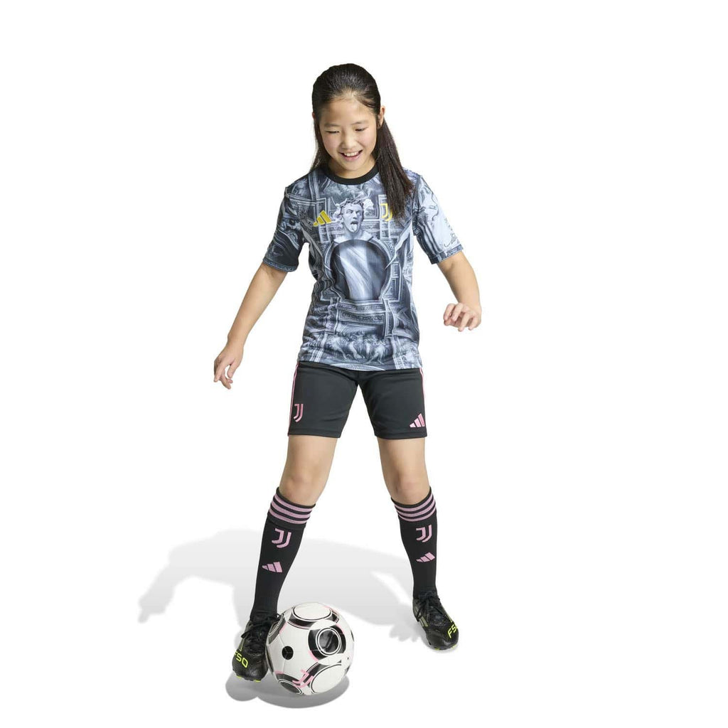Juventus 25/26 Pre-Match Voetbalshirt Kids