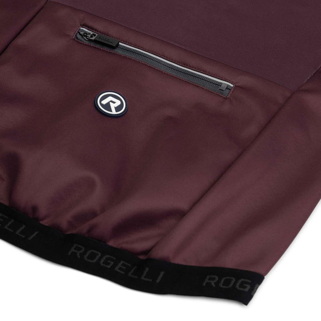 ds winterjack pesara bordeaux/grijs