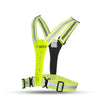 usb led vest geel
