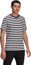 Essentials Stripey Embroidered Logo T-shirt