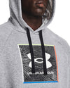 UNDER ARMOUR Pán.mikina s kapucí Rival Fleece Graphic
