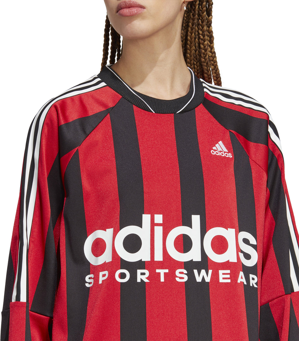 Jacquard Voetbalshirt met Lange Mouwen