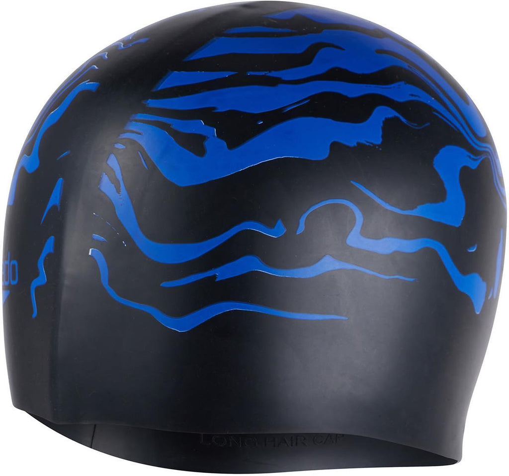 Long Hair Print Cap Bla/pur P6