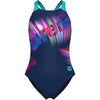 Lit Logo Swimsuit V Back L Bikini sport