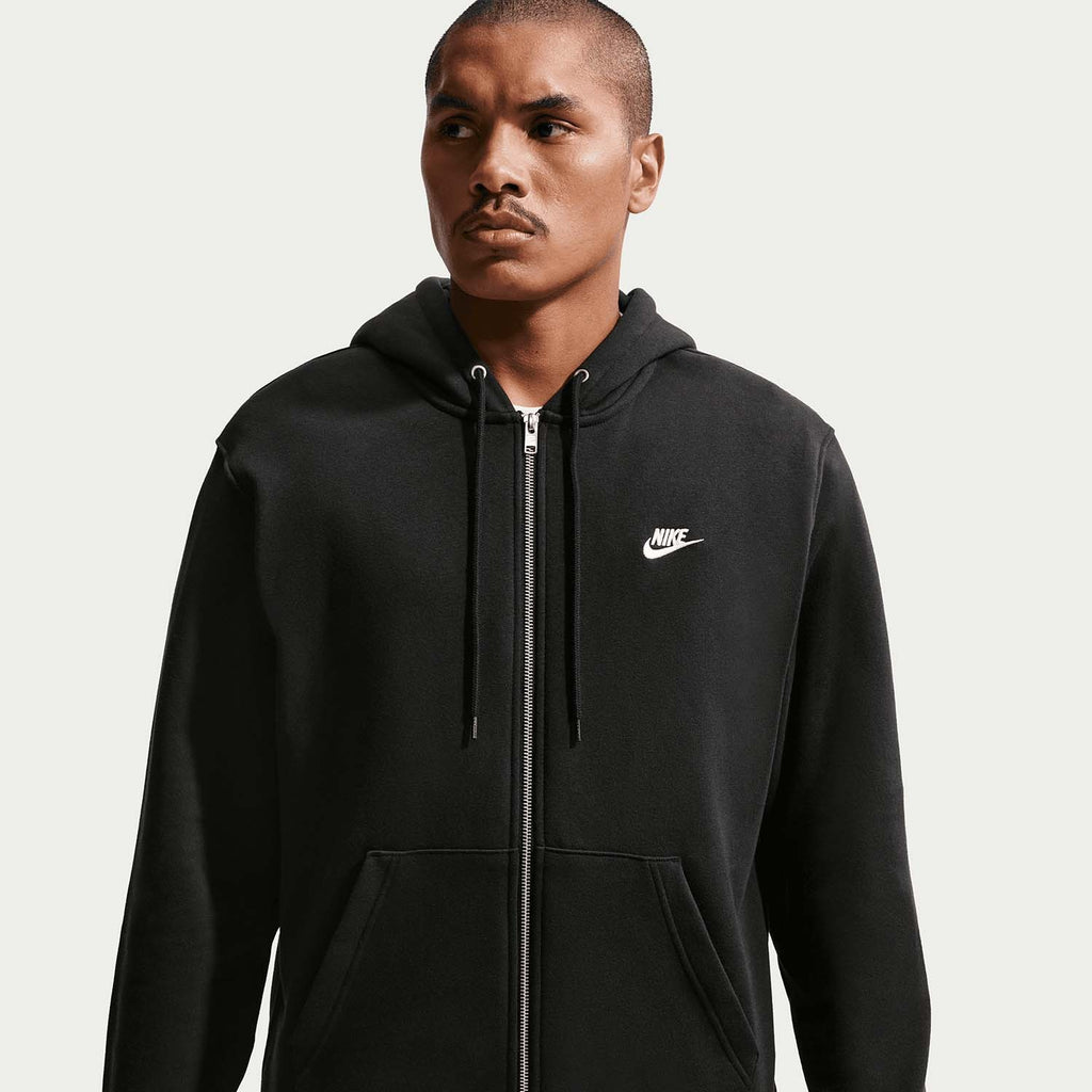 club full-zip fleece hoodie
